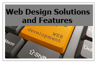 web design solutions and features